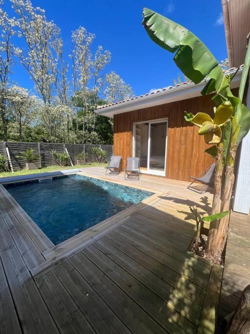 Villa Avec Piscine Proche Du Lac Ла Тест-де-Бух Екстериор снимка