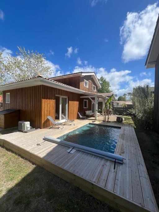 Villa Avec Piscine Proche Du Lac Ла Тест-де-Бух Екстериор снимка